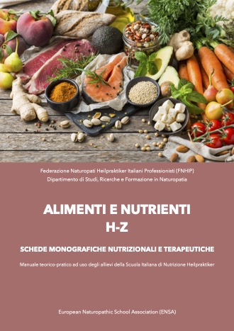Alimenti e nutrienti secondo la nutrizione naturopatica heilpraktiker