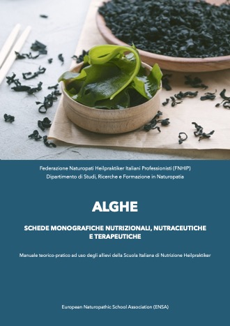 Alghe in nutrizione naturopatica heilpraktiker