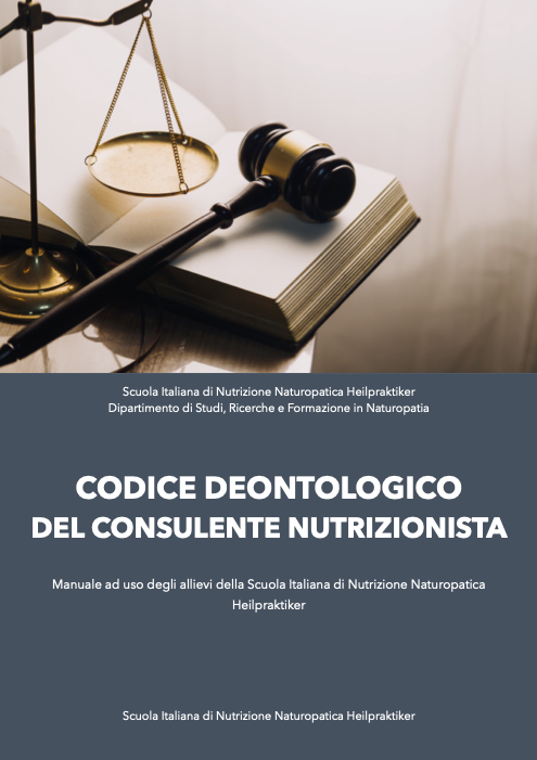 Codice deontologico dei consulenti nutrizionali naturopatici