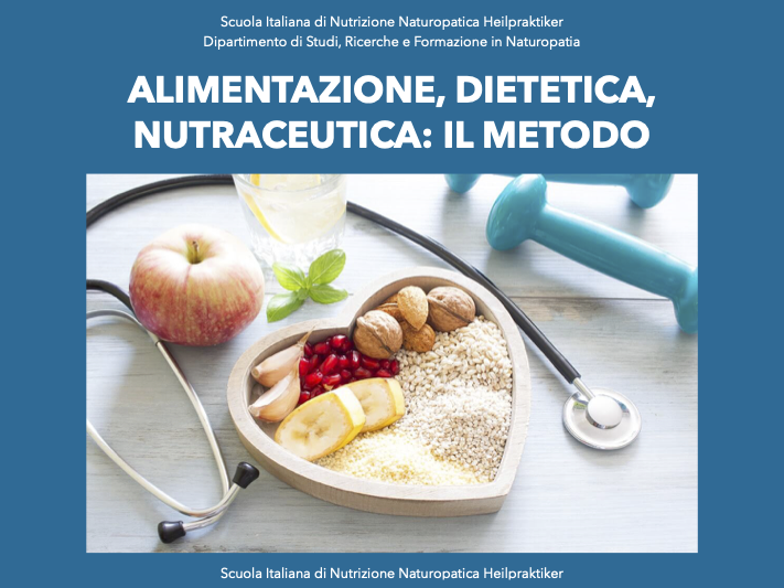 Metodo alimentazione in nutrizione naturopatica heilpraktiker