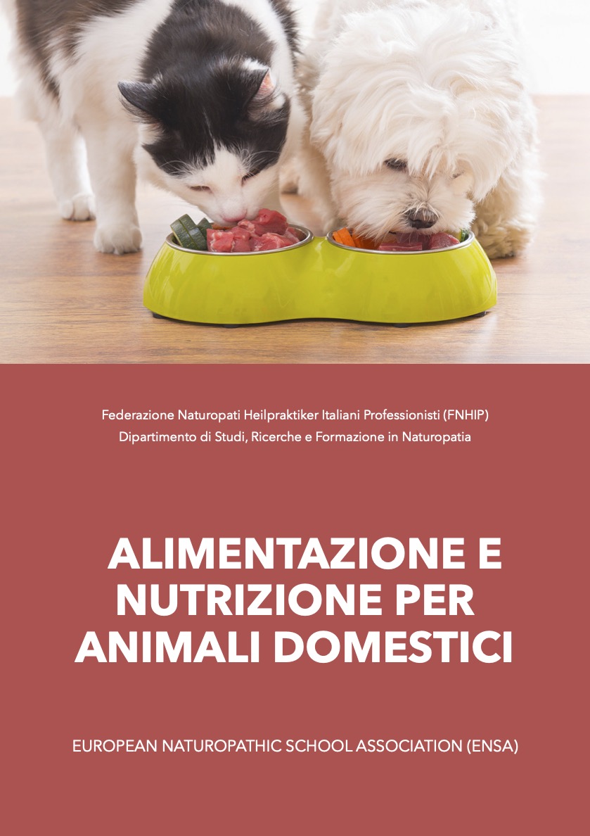 Alimentazione e nutrizione NATUROPATICA per animali domestici